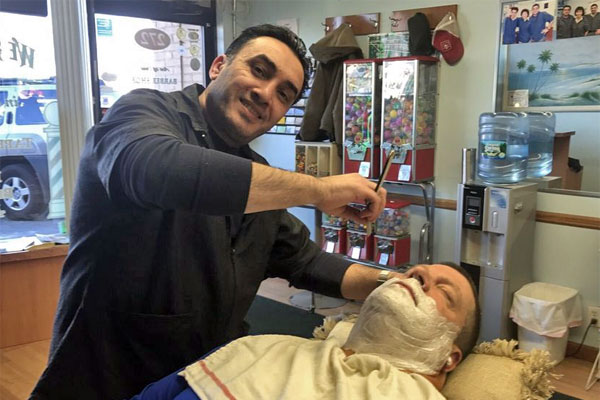 Ace of Cuts Hot Lather Shaves